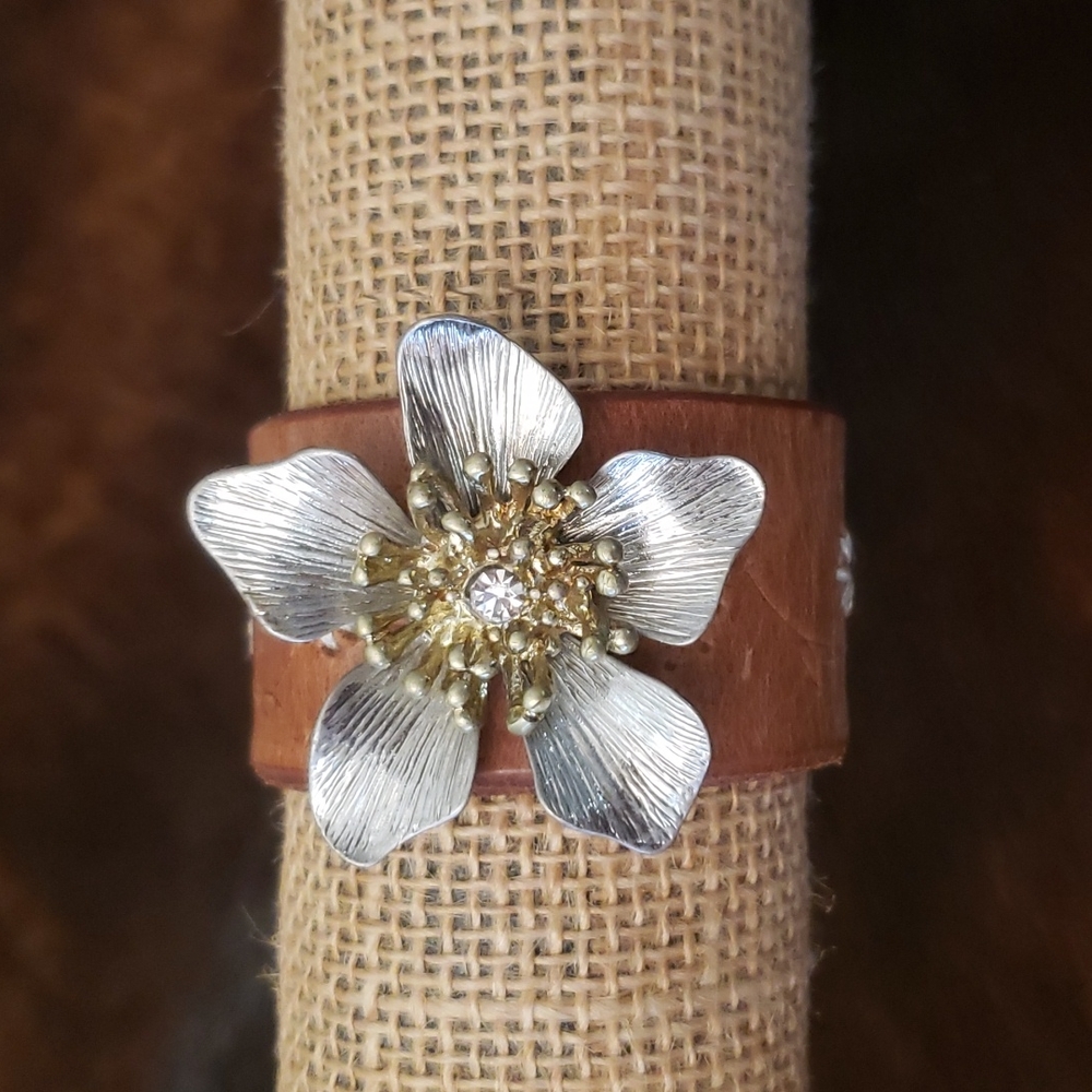 NWOT Leather Cuff Bracelet